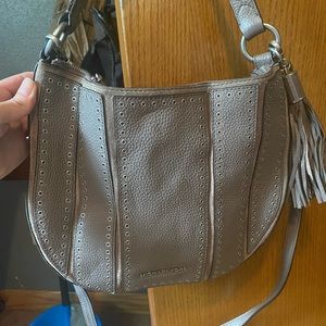 Gray Michael kors purse